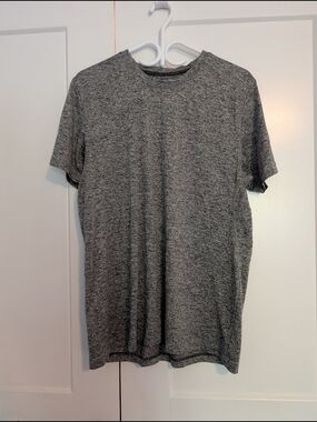 Dry Fit Gray Short-Sleeve Crew Tee